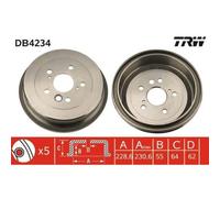 TRW Tambor de freno para TOYOTA: RAV4 (Ref: DB4234)