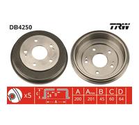 TRW DB4250 Tambor de freno