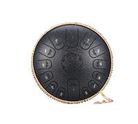 Tambor de lengua de, 14 pulgadas, 15 tonos, tambor de mano, instrumento de percusión, Yoga, meditación, principiante, regalo for amantes de la música (Color : E)