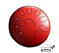 Tambor de lengua de acero, 11 notas, kit de tambor de acero con tambores, mazos de dedos, soporte de mallet, tambores de lengua de acero para meditación, yoga, zen