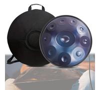 Tambor De Lengua De Acero De 432 Hz/440 Hz, Percusión De Tambor Handpan De 9/10/12 Notas Con Trípode De Tambors, Mazos Y Bolsa De Transporte, Tambores De Mano De 22 Pulgadas(B,9 notes(432Hz))