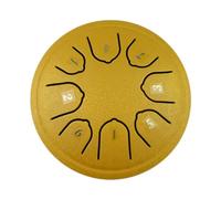 Tambor de lengua de acero de 8 tonos de 4.5 pulgadas, mini tambores de mano, instrumentos musicales, baquetas V1v8, accesorios de percusión con