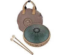 Tambor de lengua de acero melódico de octava para meditación calmante, ASMR, curación de sonido y yoga, incluye mazos, bolsa