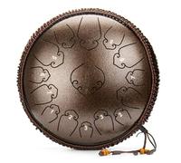 Tambor De Lengua De Acero Para Adultos - Set De Tambores Handpan De 15 Notas Y 14 Pulgadas, Instrumentos Musicales De Percusión Para La Meditación Y El Yoga(I)