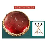 Tambor De Lengua De Acero Para Adultos - Set De Tambores Handpan De 15 Notas Y 14 Pulgadas - Instrumentos Musicales De Percusión Curativa Para La Meditación Y El Yoga(B)