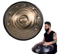 Tambor de lengua de acero para yoga, meditación y relajación, incluye bolsa de transporte, perfecto para terapia musical y alivio del estrés
