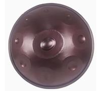 Tambor De Lengua De Acero, Percusión De Tambor Handpan, Instrumento Profesional De 432 Hz/440 Hz En Re Menor, Conjuntos De Tambores Handpan, for Meditación, Sanación Sonora Y Relajación(Purple-432Hz,1
