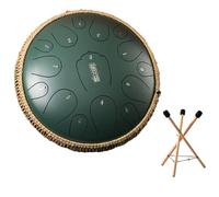 Tambor De Lengua De Acero - Tambor De Lluvia De 13 Pulgadas 15 Notas, Handpan Drum Grande De Metal Para Adultos Y Niños, Instrumento Musical En Re Mayor(F)