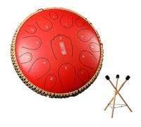 Tambor De Lengua De Acero - Tambor De Lluvia De 13 Pulgadas 15 Notas, Handpan Drum Grande De Metal Para Adultos Y Niños, Instrumento Musical En Re Mayor(B)