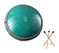 Tambor De Lengua De Acero - Tambor De Lluvia De 13 Pulgadas 15 Notas, Handpan Drum Grande De Metal Para Adultos Y Niños, Instrumento Musical En Re Mayor(D)