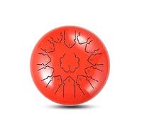 Tambor de lengua de de 12 pulgadas, juego de 13 almohadillas de tambor de mano de afinación, accesorios for instrumentos de percusión (Color : E)