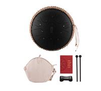 Tambor de lengua de de 12 pulgadas, tambor de 11 tonos, tambor de percusión de viaje con mazos for meditación y Yoga (Color : C)