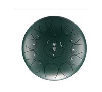 Tambor de lengua de de 12 pulgadas y 13 tonos, Mini tambor de mano y baquetas, instrumento de percusión, práctica de Yoga (Color : D)