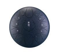 Tambor de lengua de de 12 pulgadas y 13 tonos, Mini tambor de mano y baquetas, instrumento de percusión, práctica de Yoga de relajación (Color : E)