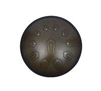 Tambor de lengua de de 18 ", tambor de doble tono, instrumento de percusión, Yoga, meditación, manivela for principiantes (Color : C)