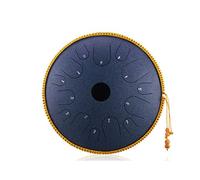 Tambor de lengua de de 18 ", tambor de doble tono, instrumento de percusión, Yoga, meditación, manivela for principiantes (Color : C)