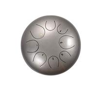 Tambor de lengua de de 5,5 pulgadas, instrumento de percusión de pandereta de 8 tonos, tambor de lengua de (Color : E)