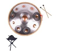 Tambor de lengua Handpan: instrumento de percusión para educación musical, actuación y relajación, afinación en D menor