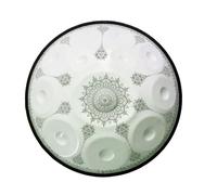 Tambor De Lengua Handpan - Steel Hand Drums, Tambor De Mano De Armonía, Instrumento Handpan De 22 Pulgadas Tambor De Tanque Mandala Instrumento De Percusión De Acero Con Bolsa De Viaje 440 Hz(10Notes)