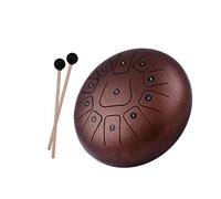 Tambor de lengüeta de de 12 pulgadas y 11 tonos, tambor trasero, instrumento de percusión, instrumento Musical, bolsa de mazo for baquetas for principiantes