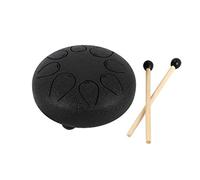 Tambor de lengüeta de de 5,5 pulgadas, baterista sin preocupaciones, tambor en forma de tambor, instrumento de percusión de tambor hueco