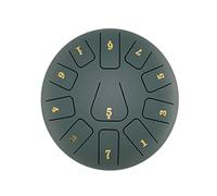 Tambor de lengüeta de de 8 pulgadas y 11 tonos y 1 par de mazos, instrumento de percusión, pandereta (Color : C)