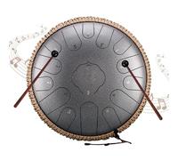 Tambor de Lengüetas,C Chiave 13 PulgadasTongue Drum,15 Notas Percusión Tambor de la Lengua par de mazos,púas de Dedo,D