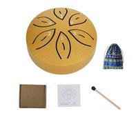 Tambor de lluvia for exteriores: 3 pulgadas, 6 notas, crea un paisaje sonoro fascinante en tu jardín(Gold)