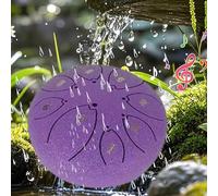 Tambor de lluvia, para exteriores, 8 tonguas, acero inoxidable, para meditación, yoga, educación musical, curación de sonido