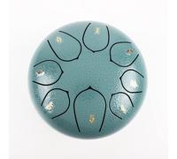 Tambor de lluvia para exteriores, tambor de lluvia para exteriores cuando llueve, tambor de lluvia para jardín exterior, tambor de chakras de 6 pulgadas y 8 notas para lluvia(#J)