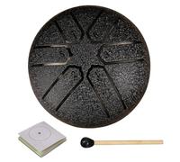 Tambor de lluvia para niños, tambor de lengua de acero para niños, juego de tambor Balmyy para niños, tambor de entretenimiento para educación musical, relajación mental, cuerpo duradero, para