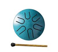 Tambor De Lluvia, Tambor De Acero - Tambores De Mano 6 Nueces | Tambor De Lluvia De 3 Pulgadas Para Principiantes, Familias, Amigos, Adultos, Educación Preescolar