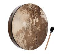 Tambor de madera ritual de 22 pulgadas con mazo para meditación calmante, ASMR, terapia de curación de sonido y yoga