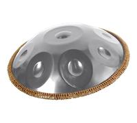 Tambor De Mano Clásico, En Re Menor, 10 Notas, 432 Hz/440 Hz, Tambor De Lengüeta De Acero Con Trípode, Mazos Y Bolsa De Transporte, Que Produce Una Resonancia Agradable, Para Curación Del Sonido