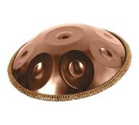 Tambor de mano clásico Tambor de mano de acero Tambores de mano en re menor 10 notas 432 Hz/440 Hz con bolsa de tambor de mano, 2 mazos de prueba de tambor de mano, soporte de tambor de mano