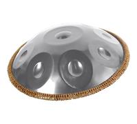 Tambor de mano clásico Tambor de mano de acero Tambores de mano en re menor 10 notas 432 Hz/440 Hz con bolsa de tambor de mano, 2 mazos de prueba de tambor de mano, soporte de tambor de mano