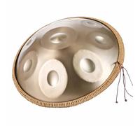 Tambor De Mano De Acero De 22 Pulgadas En Re Menor, 9/10/12 Notas, 432/440 Hz, Handpan Drum Para Adultos, Ideal Para Sanación Con Sonido, Meditación Personal Y Yoga(Gold,9 Notes (440Hz))