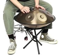 Tambor de mano de acero de 22 pulgadas, tambor de acero de 9 notas, instrumento de tambor de mano, alto nivel de calidad, produce agradable, percusión armónica para curación de sonido, para meditación