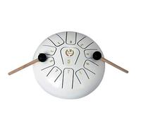 Tambor de mano de lengua de de 10 pulgadas, instrumento de percusión de meditación, tambor de sonido con kit de batería de Metal (Color : E)