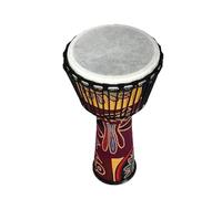 Tambor De Mano De Percusión ABS Hecho A Mano, Ligero, 10,5 Pulgadas, Piel De Tambor De Cuero De Oveja, Tambor Africano Djembé Para Principiantes (Color : B)