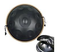 Tambor de mano en re menor, instrumento de acero de 440 Hz para adultos, perfecto para yoga, meditación y producción musical, incluye bolsa protectora