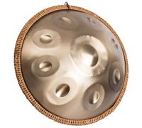 Tambor De Mano, Hand Drum Steel Drum Percusión De 22 Pulgadas, Handpan Drums Sets Kurdo En Re Menor, 440 Hz, 9/10/12 Notas, Con Bolsa De Transporte, Soporte, Dos Mazos(B,10Notes)