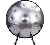 Tambor de mano, instrumento de percusión de tambor de lengua de acero, ideal para meditación, aula, experimentos musicales infantiles y alivio del estrés