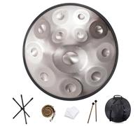 Tambor de mano, instrumento musical para adultos y niños, ideal para yoga, meditación y prácticas zen, mejora la educación musical