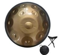 Tambor de mano para meditación y relajación, instrumento de percusión de acero premium con notas de 9/10/12, ideal para terapia musical y curación de sonido