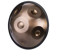 Tambor de mano portátil C-Key 6 notas (A3 C4 D4 E4 F4 G4) Tambor de lengua de acero instrumento de percusión con bolsa de transporte para principiantes, curación de sonido, meditación personal