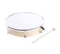 Tambor de mano sintonizable de percusión de mano con juguete de llave ajustable de 11 pulgadas, 11 pulgadas
