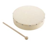Tambor de mano - Tambor de sonido de madera natural, juguete de percusión para principiantes, juego de baquetas, juego de instrumentos de música de marco tradicional para niños, espectáculo de talento