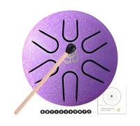 Tambor de meditación, kit de batería de entretenimiento, tambor de educación musical, tambor de lengua azul marino, tambor de lengua de acero para meditación, kit de batería curativa, tambor de mano p