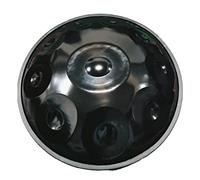 Tambor de percusión de pandereta 22 ", tono 9/10, lengua de acero etéreo,tambor sin preocupaciones con bolsa de transporte y baquetas,trípode para producción de audio profesional y percusión acústica